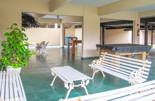 Jardim Aruan Apartamento | Ótimo Apto beira-mar c churrasq, Caraguatatuba/SP