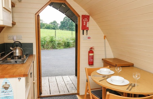 Llangammarch Wells Cabaña | OTTER, pet friendly, with a garden in Beulah