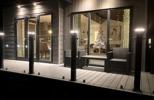 New Forest District Chalet De Esquí | Otters Rest Executive High Spec Lodge Shorefield County Park Lymington New Forest