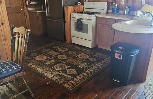 Ludington Cabaña | Our Parkview Cottage - 1 block from Stearns Beach Ludington
