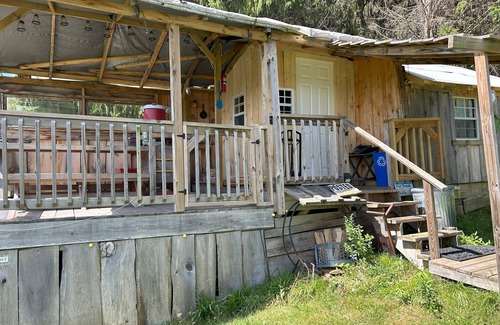Unadilla Cabina | Our Valley View Serenity Camp over looks the Susquehanna River valley.
