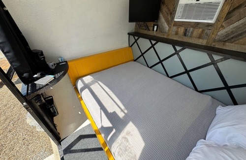 Lancaster Cabina | Our Tubes offer a camping experience for those that love the outdoors but also love a bed.