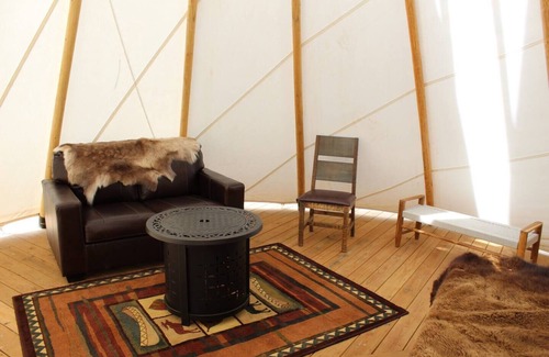 Collbran Alquiler De RV | Outdoor Mini-Retreat - Glamping Teepee