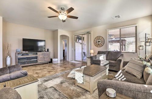 Entrada Del Oro Casa | Outdoor Oasis Home with Fire Pit in Gold Canyon!
