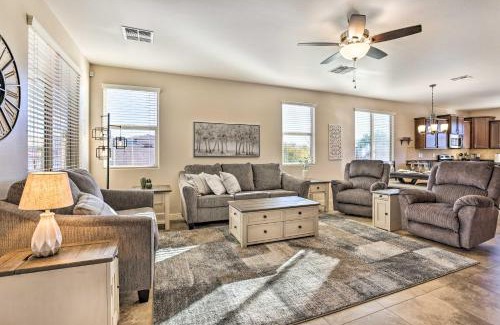 Entrada Del Oro Casa | Outdoor Oasis Home with Fire Pit in Gold Canyon!
