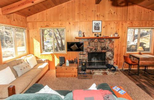 Fawnskin Casa | Owl Cabin - Sierra style cabin located on a quiet road in Fawnskin and backs up to National Forest!