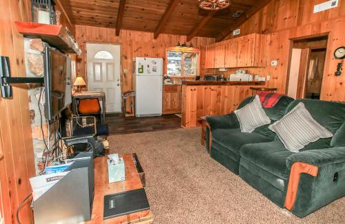 Fawnskin Casa | Owl Cabin - Sierra style cabin located on a quiet road in Fawnskin and backs up to National Forest!