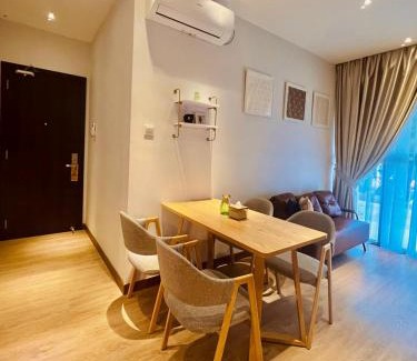Batam Apartamento | oxy suites G-01 at Shop House Meisterstadt Pollux Habibie