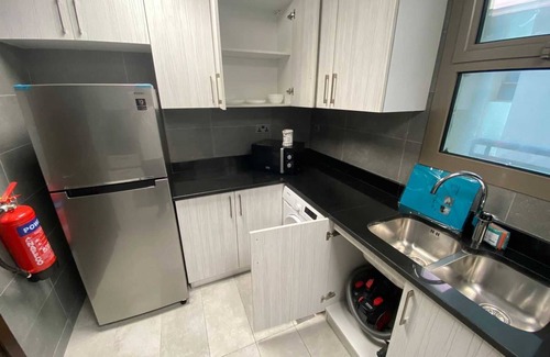 Khalifa City Apartamento | OYO HOME 1381 Premium 1 BHK With Balcony