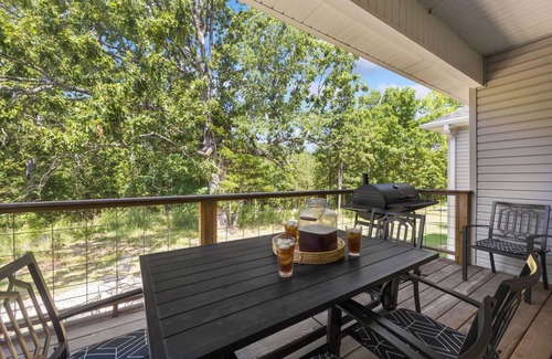 Holiday Island Casa | Private Villa with Fire Pit, Deck, and Lake Access