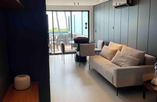 Jardim Oceania Apartamento | Pé na areia c/piscina privativa.