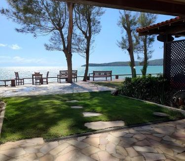 Porto Belo Casa | PÉ NA AREIA!Casa DelMare cond c/saída na praia