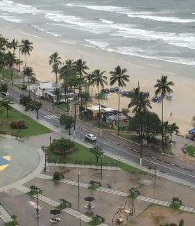 Jardim Tejereba Apartamento | PÉ NA AREIA - SOL E MAR ENSEADA