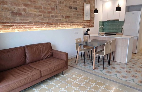 Sant Marti Apartamento | LVP1- Apartamento cerca de la playa de Barcelona - 2 dormitorios con cama doble