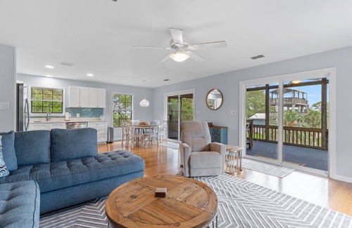 Panacea Casa | Pachs Crab Shack - Charming Waterfront 3 bed 1.5 bath House with a Dock