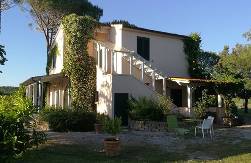 Castiglione della Pescaia Casa | Paduletti - elegante casa de campo cerca del mar con piscina y dependencia