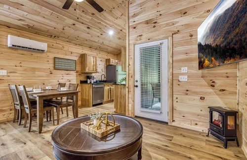 Cosby Cabaña | Painted Sky- Pickleball Court, Creek, WIFI, Mountain Views, Starting at $79"