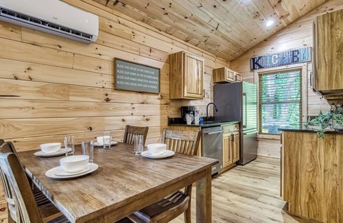 Cosby Cabaña | Painted Sky- Pickleball Court, Creek, WIFI, Mountain Views, Starting at $79"