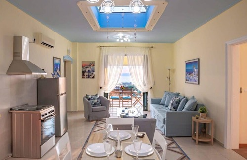 Avia Apartamento | Palaiochora Retreat - Sea Sunset Rooftop