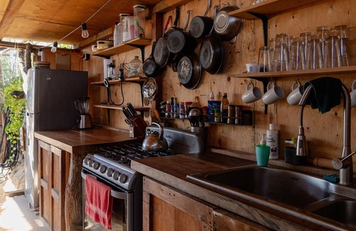 La Fortuna Casa | Palapa Hut with WiFi, steps from ocean & surfing in La Fortuna San Jose del Cabo