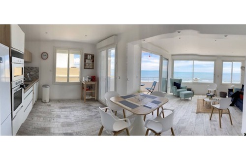Palavas-les-Flots Apartamento | Palavas Superb T3 71m2 1ª línea vista al mar