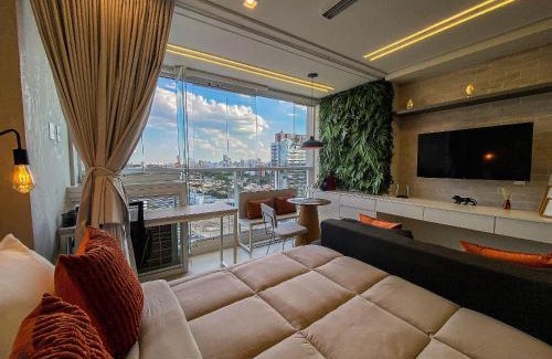 Vila Clementino Apartamento | Palazzo Ibirapuera 21 º Andar Wi-Fi, Ar e Metrô a 5 Minutos