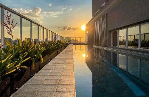 Vila Clementino Apartamento | Palazzo Ibirapuera 21 º Andar Wi-Fi, Ar e Metrô a 5 Minutos