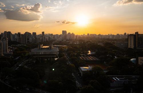 Vila Clementino Apartamento | Palazzo Ibirapuera 21 º Andar Wi-Fi, Ar e Metrô a 5 Minutos