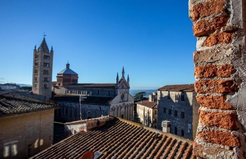 Massa Marittima Apartamento | Palazzo Malfatti - Appartamento con due camere per 4 persone