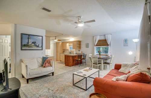 Palm Coast Casa | Palm Coast Vacation Rental < 1 Mi to the Beach!