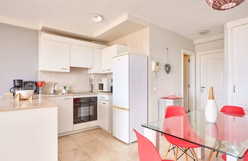 Palm-Mar Apartamento | PALM MAR 4H 1 DORMITORIO CON INCREÍBLE VISTA AL MAR EN PALM M