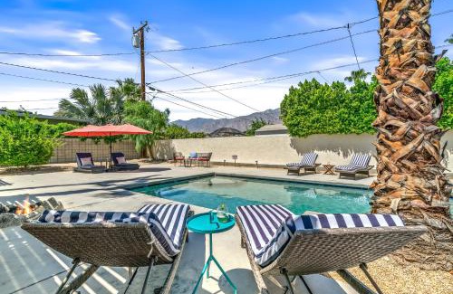 Palm Springs Casa | Palm Springs Joy Pool Spa Views