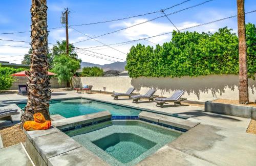Palm Springs Casa | Palm Springs Joy Pool Spa Views