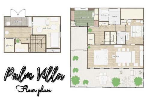 Chokushi Cho Casa | Palm Villa - Vacation STAY 12202