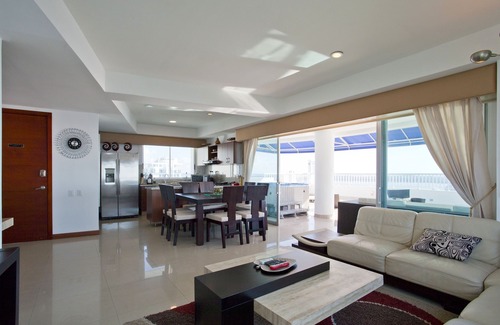 Bocagrande Apartamento | Palmetto Penthouse Deluxe Beautiful View and Sunset Floor 39