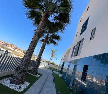 Orihuela Costa Apartamento | Palmview Poolside Heaven in Turquesa del Mar