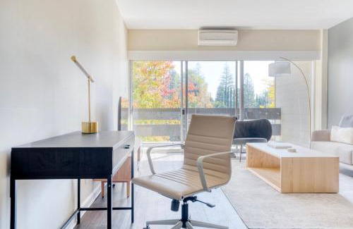 Palo Alto Apartamento | Palo Alto 1br w gym pool bbq nr tech HQs SFO-1256