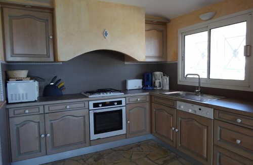 Porto-Vecchio Villa | PALOMBAGGIA Villa pies ds agua, 5 minutos a pie por acceso privado.Vista magnífica mar.