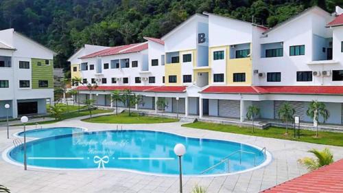 Pangkor Island Apartamento | Pangkor Pasir Bogak Apartment 2Rooms 2Bathrooms near beach 6pax FREE WIFI