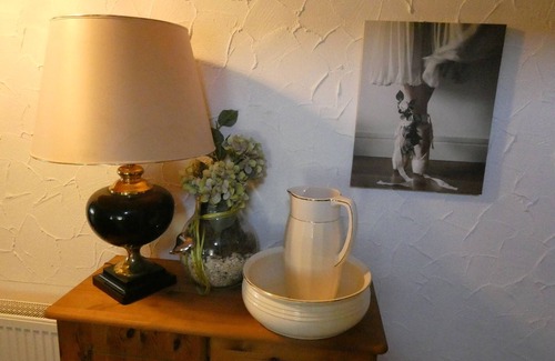 Hallwangen Apartamento | Panorama double room with shower and WC, approx. 15sqm