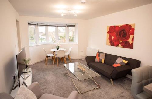 Kidlington Apartamento | Panorama House, Modern 3-Bedroom Apartment 3, Oxford