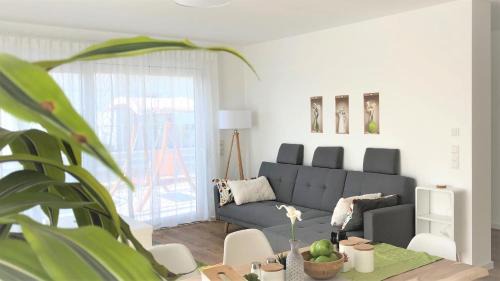 Frankenthal Apartamento | Panorama Penthouse Apartment mit Klima und Whirlpool für bis zu 6 Personen