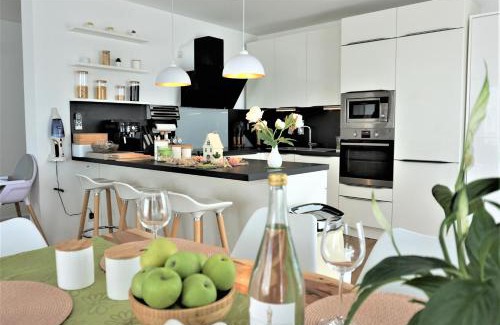 Frankenthal Apartamento | Panorama Penthouse Apartment mit Klima und Whirlpool für bis zu 6 Personen