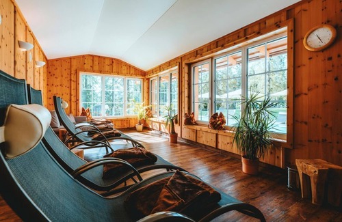 Ramsau am Dachstein Casa | Panorama suite, shower/bath, toilet, 1 room, HB, short - Hotel Lindenhof