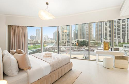 Jumeira 1 Apartamento | Panoramic 2BR with Pool & Burj View Next to Mall