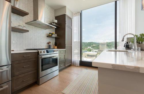 Downtown Asheville Apartamento | Panoramic Pack Square