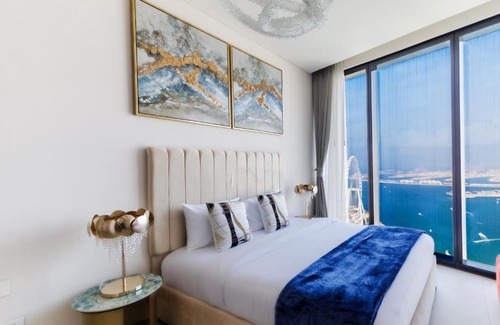 Dubai Marina Apartamento | Panoramic Sea & Palm Views 2BR Address Beach Resort JBR