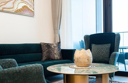 Dubai Marina Apartamento | Panoramic Sea & Palm Views 2BR Address Beach Resort JBR