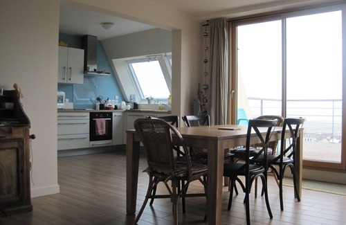 Binic Casa | Vista panorámica al mar, cerca de la playa, acogedora casa para 8 pers