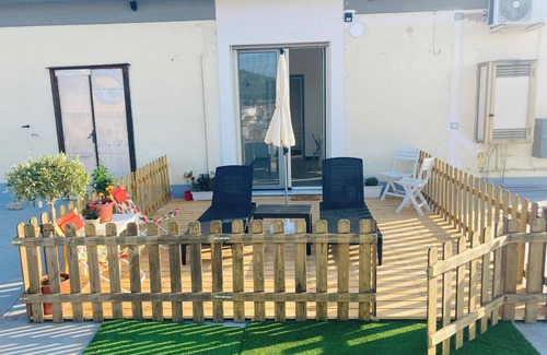 Minturno Apartamento | Panoramic terrace between Rome and Naples